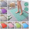 Home Drain Holes Anti Slip Suction Cup Bathroom Mat Bath Mat Massage Point