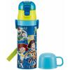 Kids' 2-Way Stainless Steel Water Bottle with Cup, Toy Story 19 Disney Design, 430ml (SKDC4)