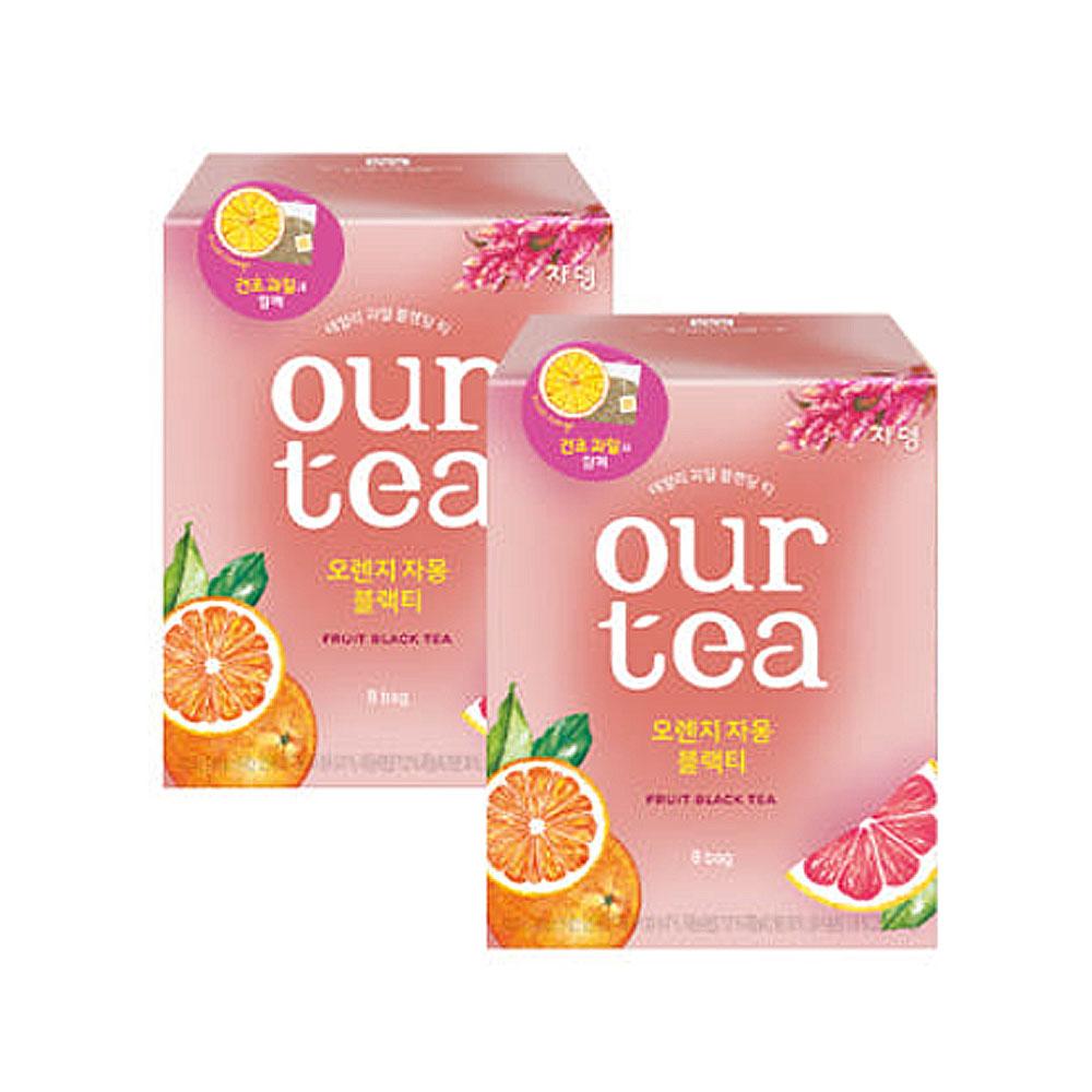 Jardin Our Tea – Korean Real Fruit Tea 8 Bags, Assorted Flavors