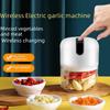 Electric Garlic Paste Maker & Multifunctional Food Grinder: Small Garlic Crusher for Baby Food & Meat.