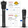 XHP90/XHP70 LED Tactical Flashlight USB Rechargeable Zoomable 5Modes Torch Light Use 26650 Battery Waterproof Handlamp