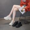Gray Women's Autumn and Winter New Platform Casual Sports Shoes Versatile Little White Shoes
