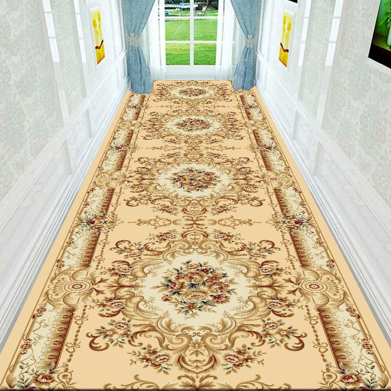Modern Luxury Abstract Hallway Carpet Non-slip Corridor Aisle Runner Home Living Room Decor Stairway Rug Kitchen Floor Mat