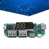 LED Dual USB 5V 2.4A Micro/Type-C USB Mobile Power Bank 18650 Charging Module Lithium Battery Charger Board Circuit Protection