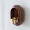Magnetic Wood Wind Chime Brass Door Bell Dopamine Windchimes Healing Series Suction Door Doorbell Japanese Style Doorbell