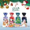 Candy Cookie Santa Claus & Snowman Gift Bag 2024
