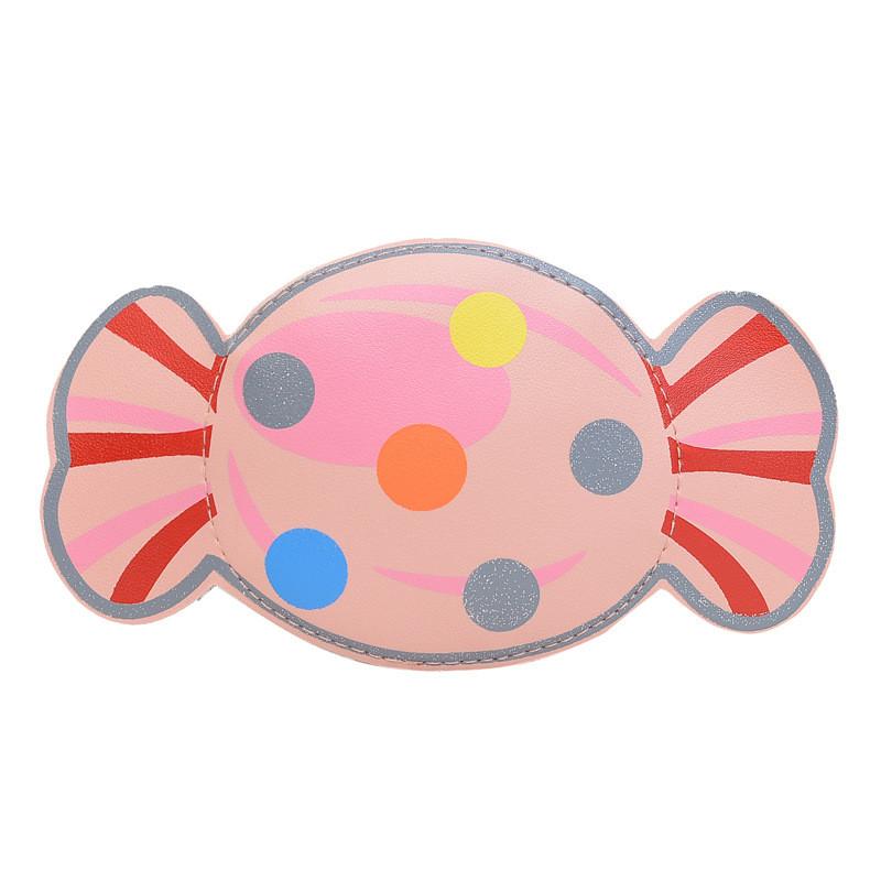 Candy Modern Colorful Pattern Bag For Young Girls Cute Lightweight Pu Purse