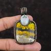 Bumble Bee Jasper Copper Pendant Copper Wire Wrapped Gemstone Jewelry Rainbow Moonstone Pendant Handmade Pendant Wire Wrap Jewelry For Gift