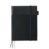 KOKUYO Note Cover Notebook Systemic Ring Note Compatible A5 Leather Style Black 50 Sheets No-V685B-D