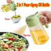 Spray Oil Sprayer Oil Cruet Bottle Kitchen Oils Spray Dispenser Seasoning Accessories Nebulizing Mist Filling Cooking Dual Use