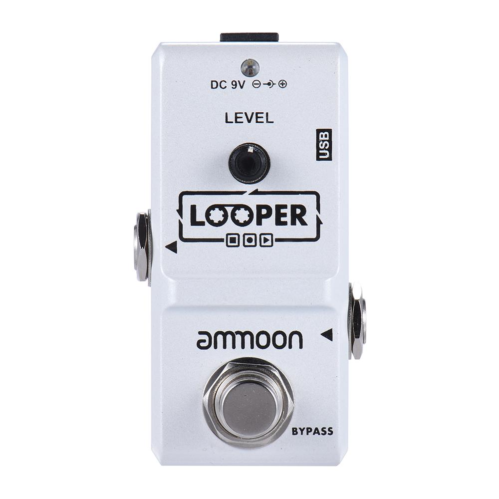 Ammoon AP-09 Nano Series Loop Electric Guitar Effect Pedal Looper True Bypass Unlimited Overdubs 10