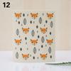 1PC Kitchen Printed Absorbent Dishcloth Cellulose Cleaning Cloths Wet Dry Household Rag Reusable