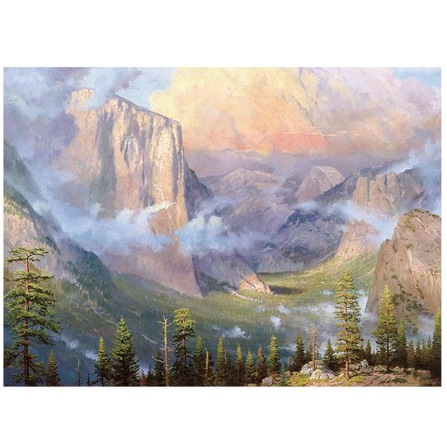 Europe Retro Landscape Christmas Snow Scene Canvas Painting Prints Paris London Posters Print for Living Room Home Decor No Frame