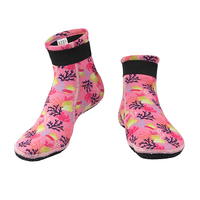 3MM Kids' Non-slip Beach Socks: Warm Diving Protection for Winter Swimming and Snorkeling