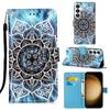 Mandala PU Leather Wallet Flip Photo Frame Case for iPhone Samsung Huawei Honor Xiaomi Redmi Oppo Vivo Google TCL Infinix...