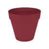 ELHO Flower Pot Loft Urban Round - Red - Ø 28.5 X H 26 Cm - Outdoor - 100% Recycled