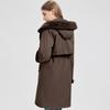 Fashion Winter Coat Female Long Parkas Hooded Can Be Worn On Both The Inside and Outside Loose Thick Warm Women's Faux Fur Jackets