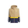 Originals Sportswear Jacket With Striped Logo Print And Color Block Men Outerwear Cardboard-Yellow IN0996