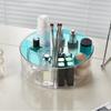 Lazy Susan Organizer Storage Holder Large Capacity Transparent Design 360-Degree Rotatable Countertop Makeup Storage Tray