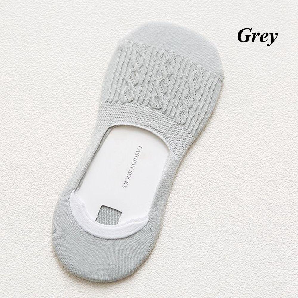 Fashion Non-slip Breathable Boat Socks Cotton Ankle Hosiery Low Cut