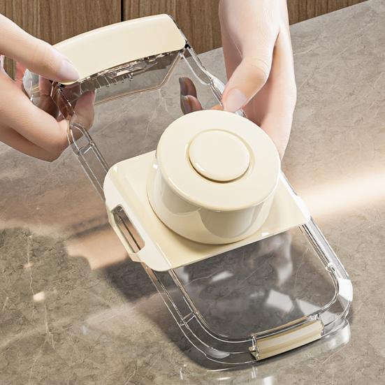 Fruit And Vegetable Chopper Stainless Steel Food Cutter Slicer Multifunctional Veggie Chopper