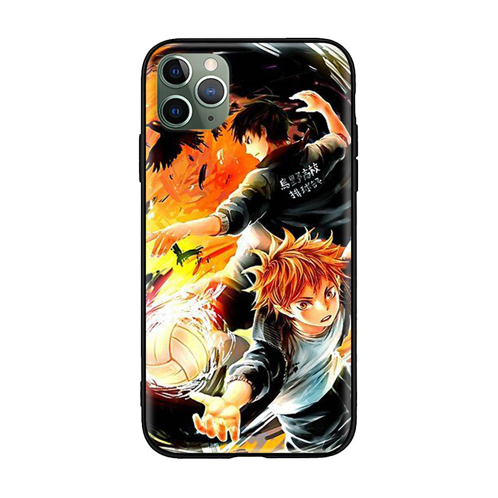 W-2 Haikyuu Anime Soft Case for Xiaomi Redmi 10A 10C 12C 13C 9A 9C 9T A3 A3X Note 8 9 10 11 12 13 Poco F5 F6 M6 X3 X6 C50 C51 C55 C65 Pro Plus 4G 5G
