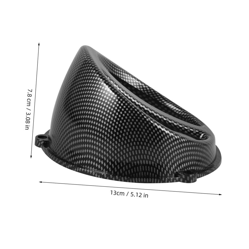 FUNOMOCYA Motorcycle Cover Engine Cooling Fan Cover Air Scoop Cover Bike Fan Cover