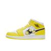 New Jordan 1 Mid Dynamic Yellow Floral GS AV5174-700