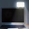Portable Mini Selfie Fill Light Rechargeable 3 Modes Adjustable Brightness Clip On For Phone, Laptop, Tablet Meeting, Make Up