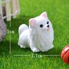 Cute Miniature Dog Figurines Corgi Mini Crafts Realistic Animals Dogs For Micro Landscape Fairy Garden Doll House Accessories