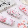 1PC PU Portable for Eyeglasses Smooth Spectacle Cases Fashion Rectangle Sunglasses Box Eyewear Protector