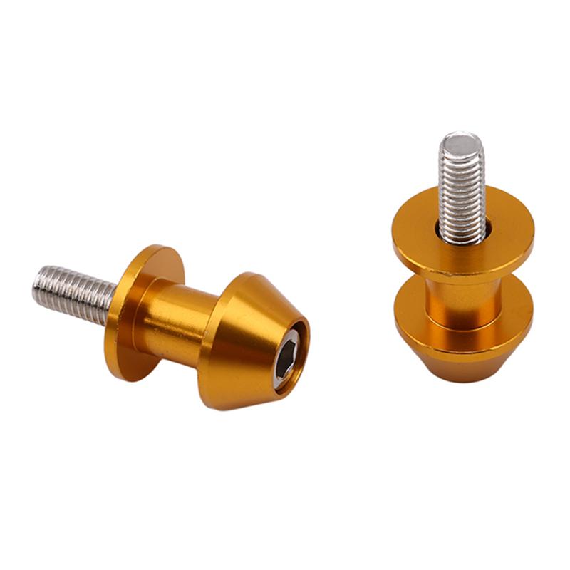 8mm Aluminum Motorcycle Stand Swingarm Spools Slider Stand Screw Swingarm Motorcycle Accessory
