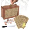 Wooden Money Box with Counter Money Piggy Bank Cash Coin Saving Box