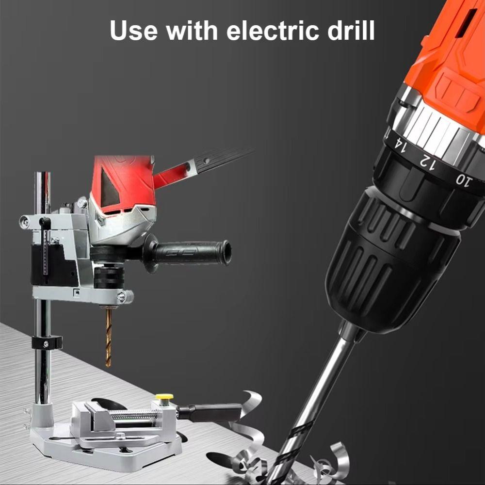 Plain Vice Electric Bench Drill Stand Woodworking Drilling Positioning NEW Drill Holder