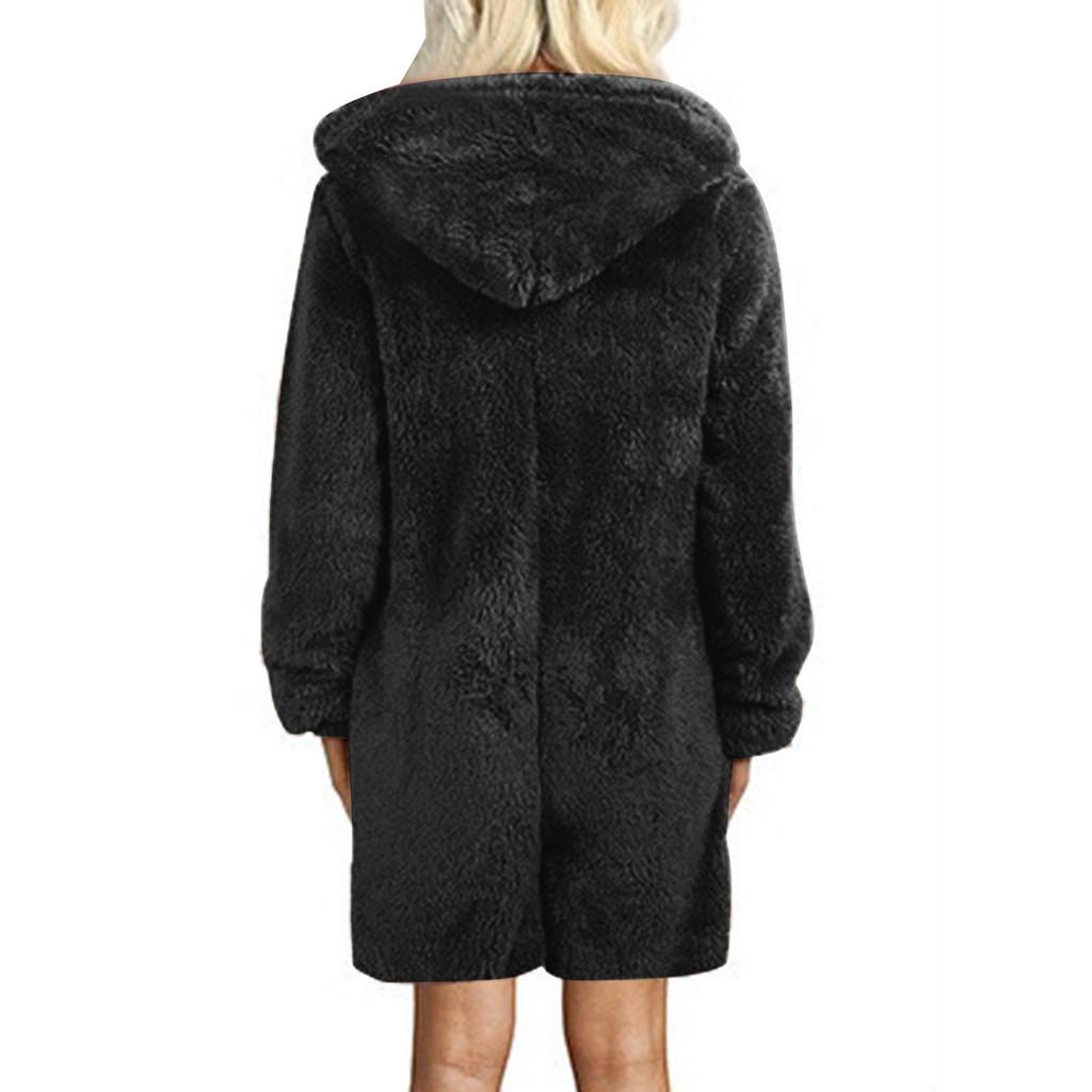 Женский комбинезон с длинным рукавом с капюшоном, пижама, повседневная зимняя теплая одежда для сна