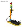 Informative DIY Model Realistic Traffic Light Recognition Technical Traffic Light Educational Kit    