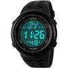 SKM STANDARD Sports Running Waterproof Simple Urethane Band Electronic Watch