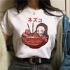 Demon Slayer T Shirt Women Kimetsu No Yaiba Nezuko Tshirt FeUnisex Tanjirou Kamado Graphic Tee Shirt Japanese Anime Unisexga T-shirt