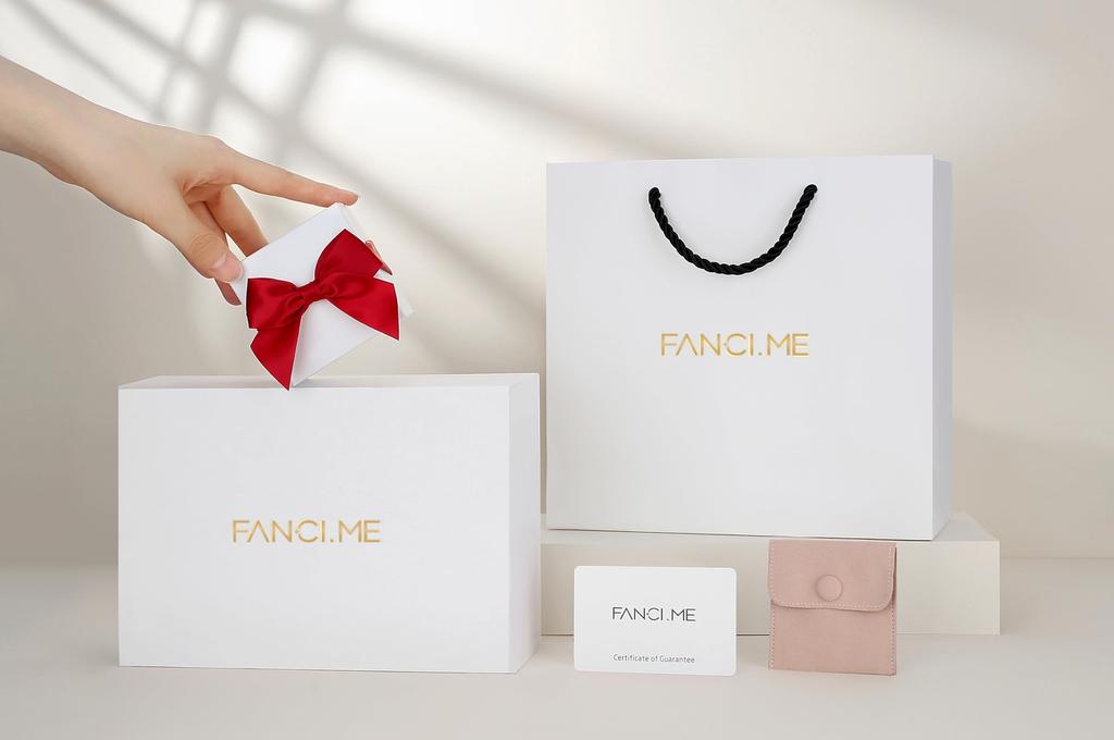 K18 Gold Necklace Chain Yellow Gold 18k Gold Birthday Anniversary Christmas White Day Gift Present Gift Wrapping Included [FANCIME] Women's Men's