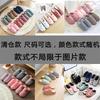 Down Cotton Slippers Autumn and Winter Indoor Home Waterproof and Non-slip Couple Plush Cotton Drag Winter