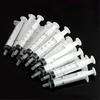 20 Pcs Disposable Plastic 5ml Injector Syringe No Needle for Lab Nutrient Measuring Small Pet Food Feeder (Without Needle)