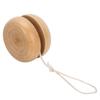 3Pcs Wood Yo Yo Hand Made Crafts Log Color Mini Round DIY Baby Wooden Little Toys