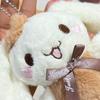 Cartoon Anime Sanrios Mocha Series Cinnamoroll Plush Doll Toy Pendant Backpack Hangings Decoration Gifts