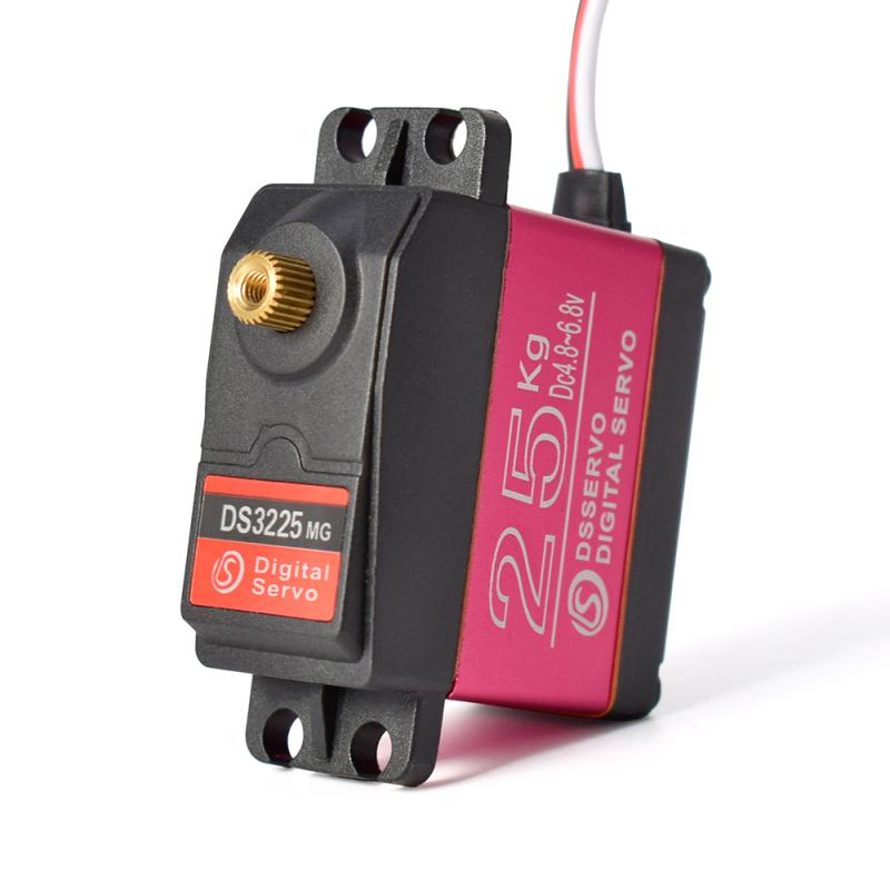 1pcs/4pcs Waterproof Servo Ds3225 Pro 25kg High Speed Metal Gear Digital Servo For Hsp Hpi 1/8 1/10