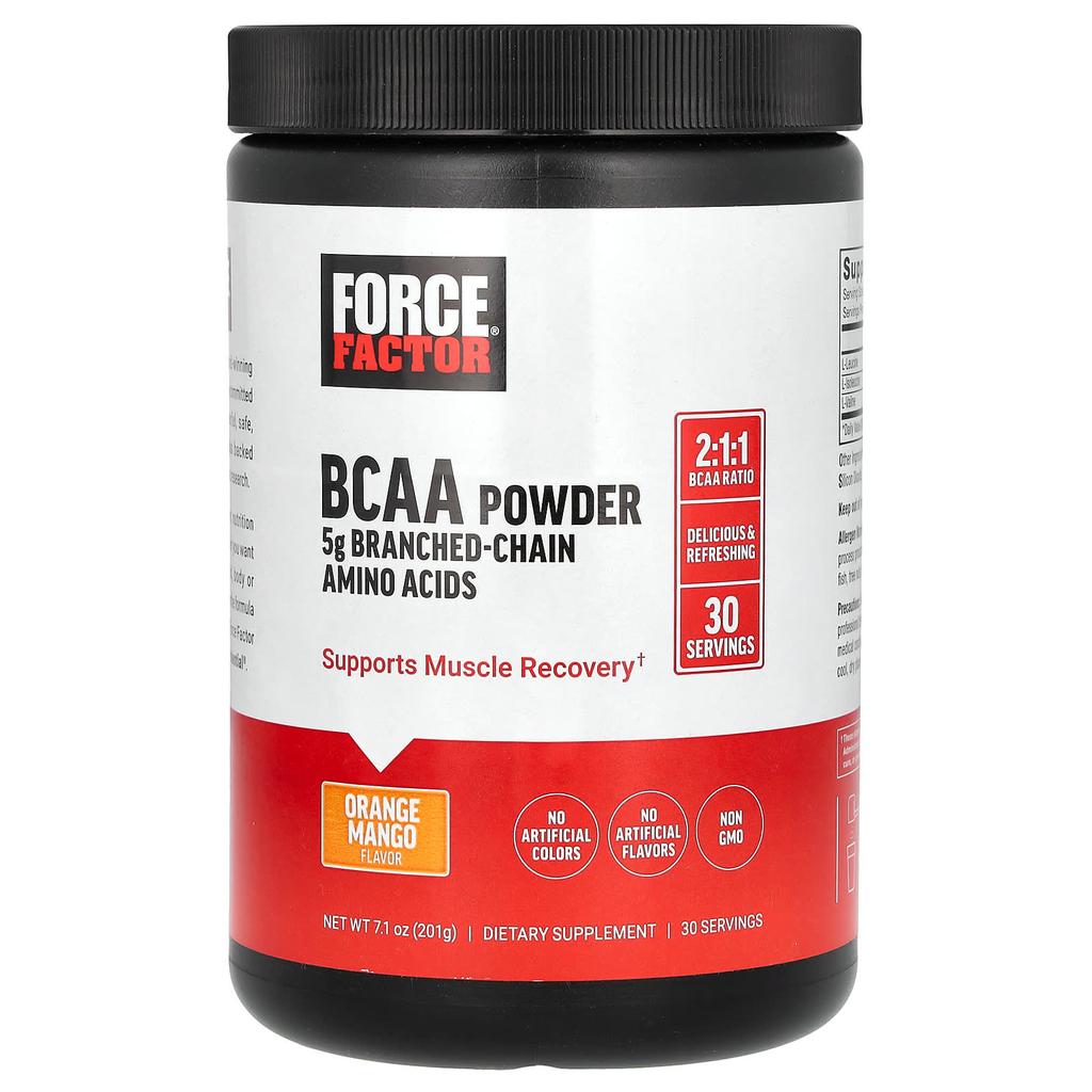 Bcaa Powder, Orange Mango, 201G(7.1Oz)