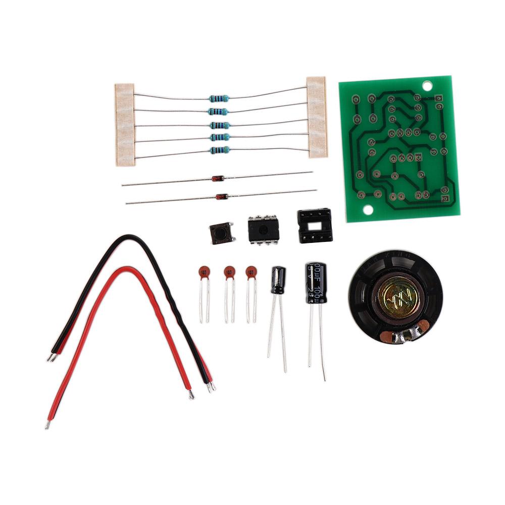 Doorbell Kit NE555 Doorbell Suite Ding Dong Doorbell Digital Doorbell Making Kit DIY Doorbell Kit