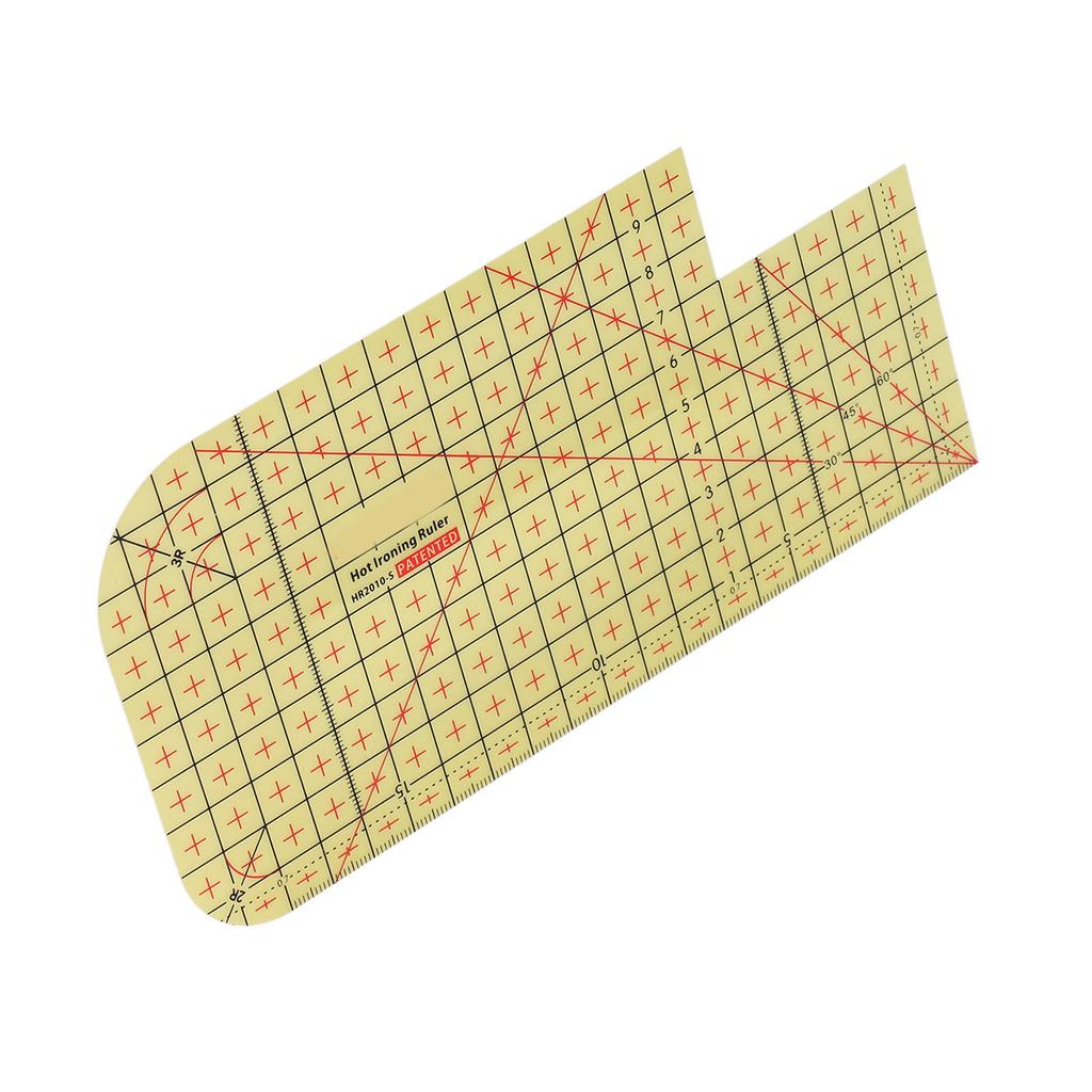 Hot Hem Ruler High Temperature Resistance Hot Ironing Measuring Tool for Electric Iron Home Ironing