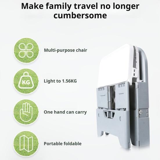 Baby Dining Table Chair Plastic Waterproof Adjustable Harness Foldable Baby High Chair Kitchen Supplies