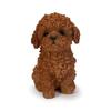 Ubia Head-Lifting Poodle 11 X 6.5 X 11cm Doll Figurine Ornament Animal Garden Decor Dog H23195