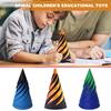 Pyramid Passthrough Sculpture Spiral Cone Fidget Toy Interactive Stress Relief Spiral Design Optical Illusion Toy for Focus Relaxation Office Desk